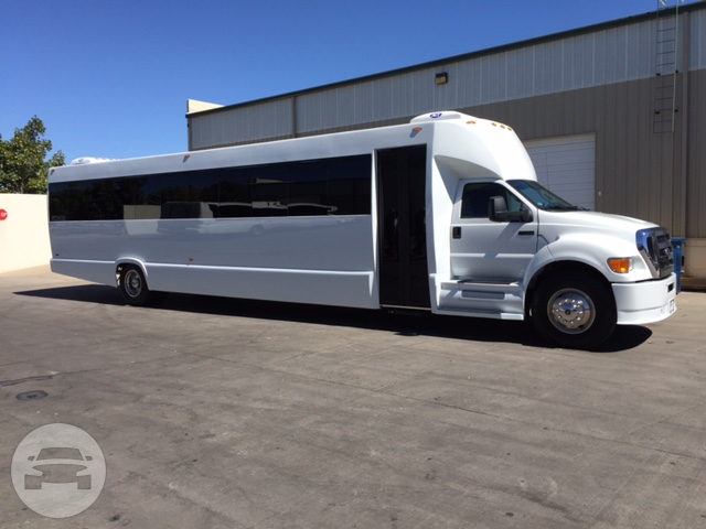 Party Bus Online provides a Ford F-750 Party Bus Rental
