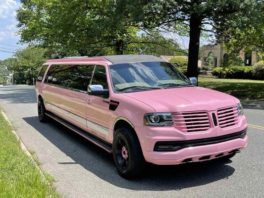Rent Lincoln Navigator-Pink in NJ and NY through PartyBusOnline